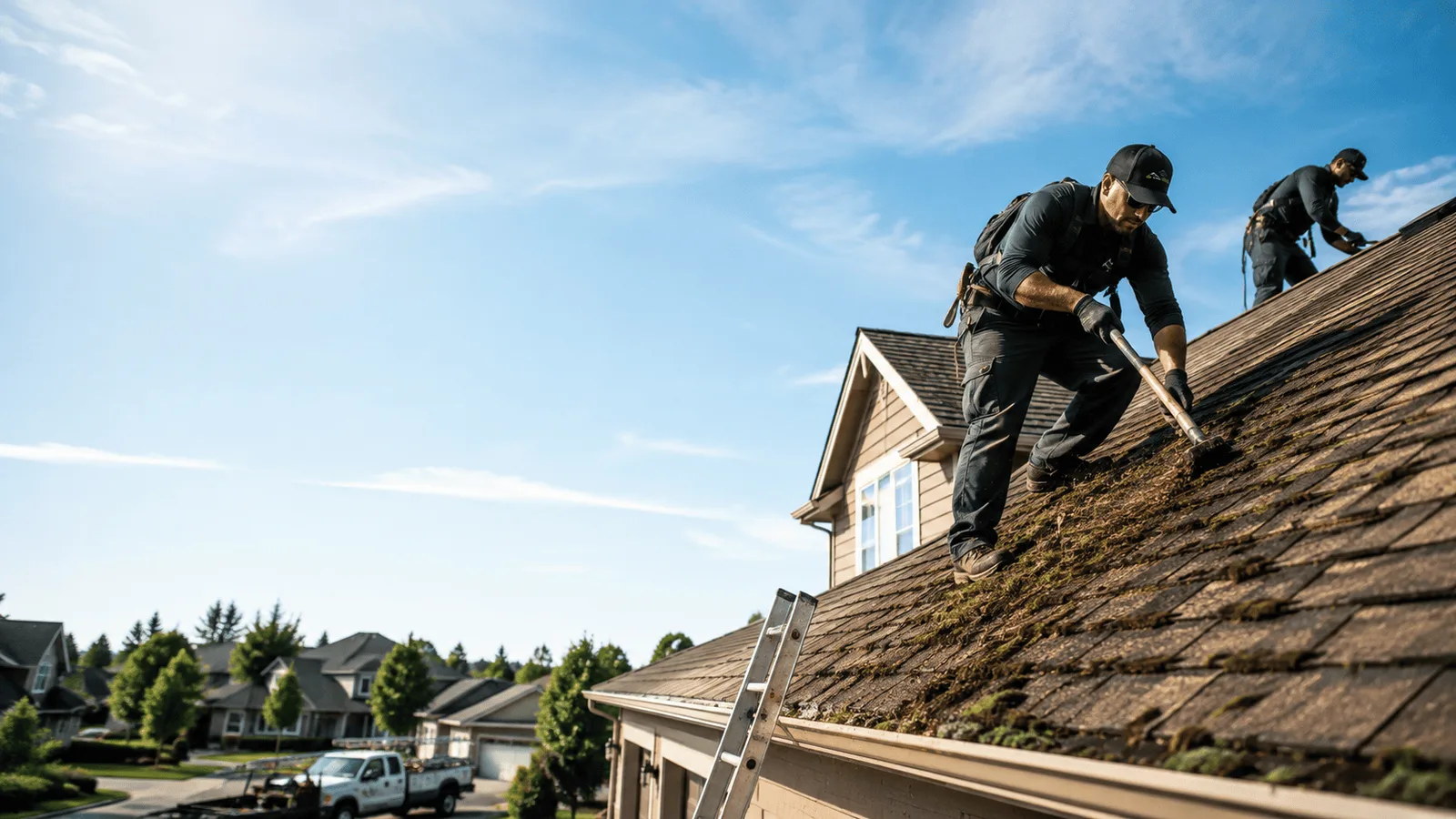 Roof Moss Removal in Rootstown, OH near me